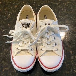 White Converse Sneakers